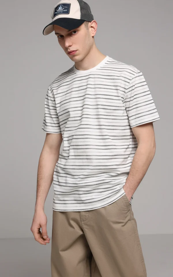 تیشرت راه راه مردانه Colin's کد CL1079441 - Image 2