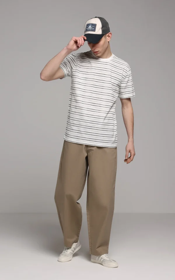 تیشرت راه راه مردانه Colin's کد CL1079441 - Image 4