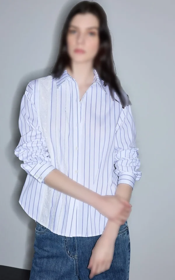 شومیز زنانه IPEKYOL کد IS1260025103 - Image 3