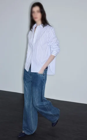 شومیز زنانه IPEKYOL کد IS1260025103 - Image 5