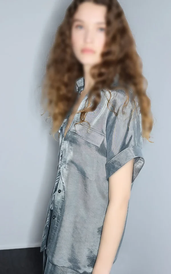 شومیز زنانه IPEKYOL کد IS1260025255 - Image 4