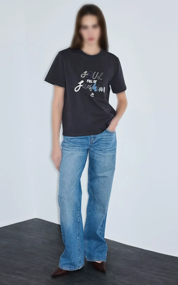 تیشرت زنانه IPEKYOL کد IS1260070103 - Image 3