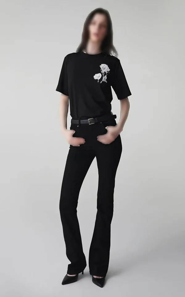 تیشرت زنانه IPEKYOL کد IS1260070105 - Image 4
