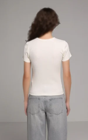 تیشرت زنانه Colin's کد CL1079664 - Image 4