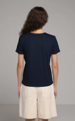 تیشرت زنانه Colin's کد CL1080442 - Image 2