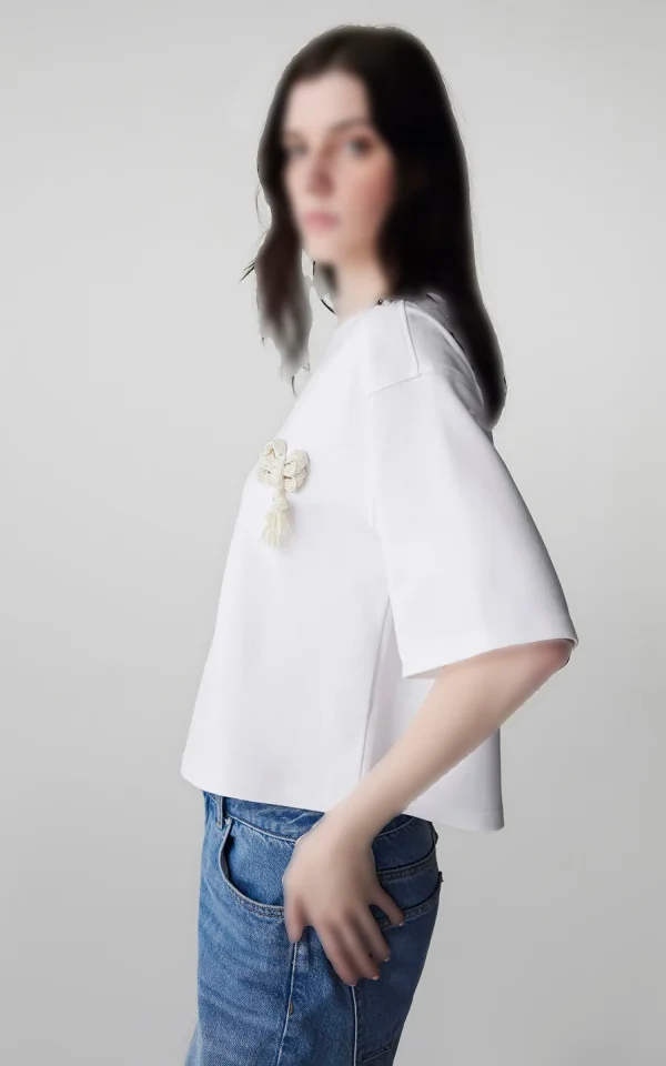 تیشرت زنانه IPEKYOL کد IS1260070107 - Image 4