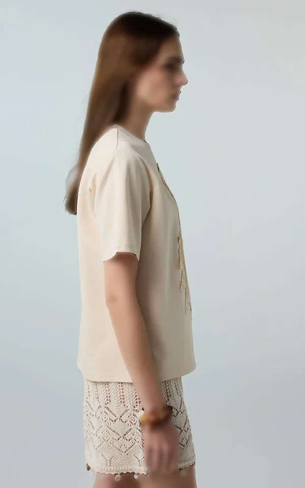 تیشرت زنانه IPEKYOL کد IS1260070113 - Image 5