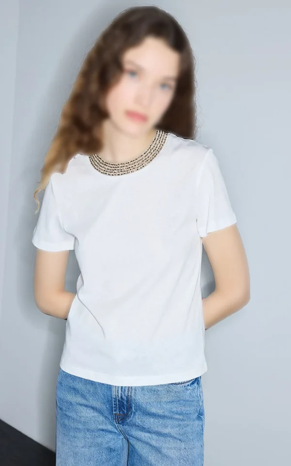تیشرت زنانه IPEKYOL کد IS1260070149 - Image 5