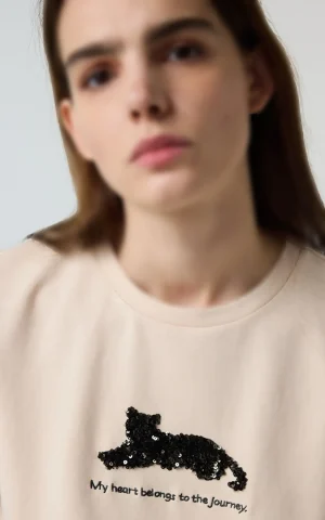 تیشرت زنانه IPEKYOL کد IS1260070243 - Image 4