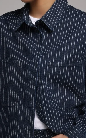 شومیز جین زنانه Colin's کد CL1079838 - Image 4