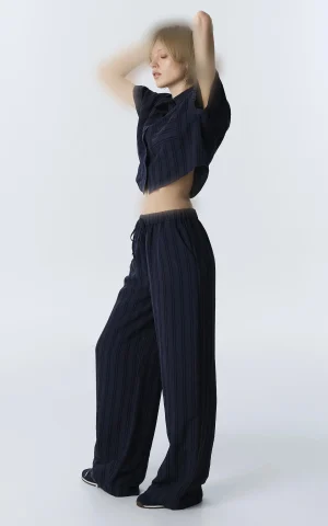 شلوار زنانه راسته کمردار IPEKYOL کد TW6260003164 - Image 4