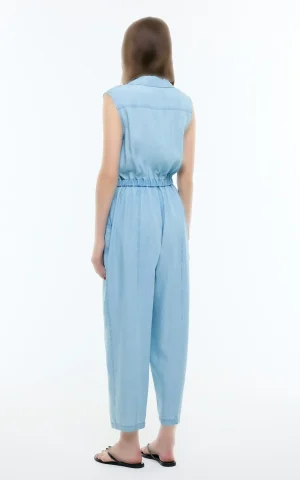 سرهمی زنانه جین آبی روشن Roman کد Y2612402 - Image 4