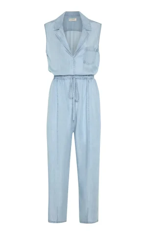 سرهمی زنانه جین آبی روشن Roman کد Y2612402 - Image 5