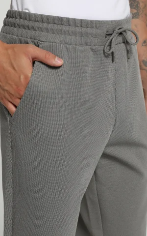 شلوار مردانه راسته کمر کشی بنددار با جیب کناری colins کد CL1082129 - تصویر 12