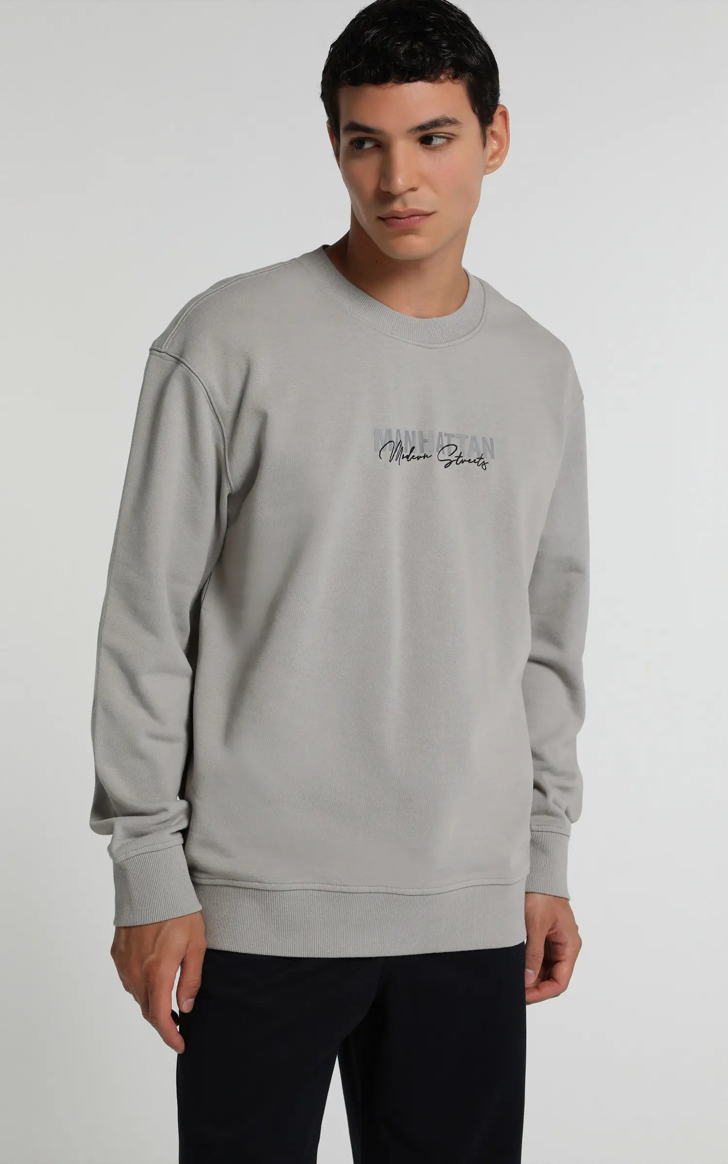 CL1082924-1 دورس مردانه طوسی روشن یقه گرد COLIN'S کد CL1082924 - تصویر 1