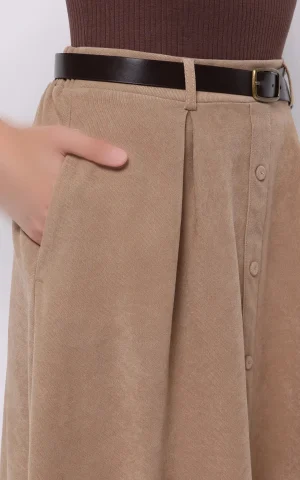 دامن زنانه میدی کلوش با طراحی ساده colins کد CL1075580 - تصویر 13