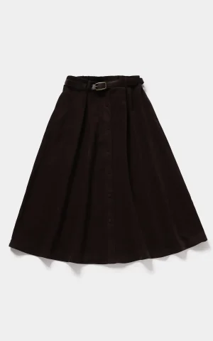 دامن زنانه میدی کلوش با طراحی ساده colins کد CL1075580 - تصویر 7
