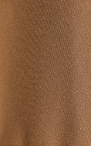 کاپشن زنانه شتری کلاه‌دار بلند زیپ‌دار COLINS با کد CL1081122 - تصویر 6