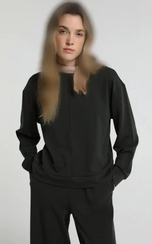 بلوز زنانه ساده آستین بلند  COLIN'S کد CL1081174