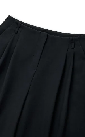 شلوار زنانه بگ پیلی‌دار با کمر ساده IPEKYOL با کد IW6260003198 - تصویر 6