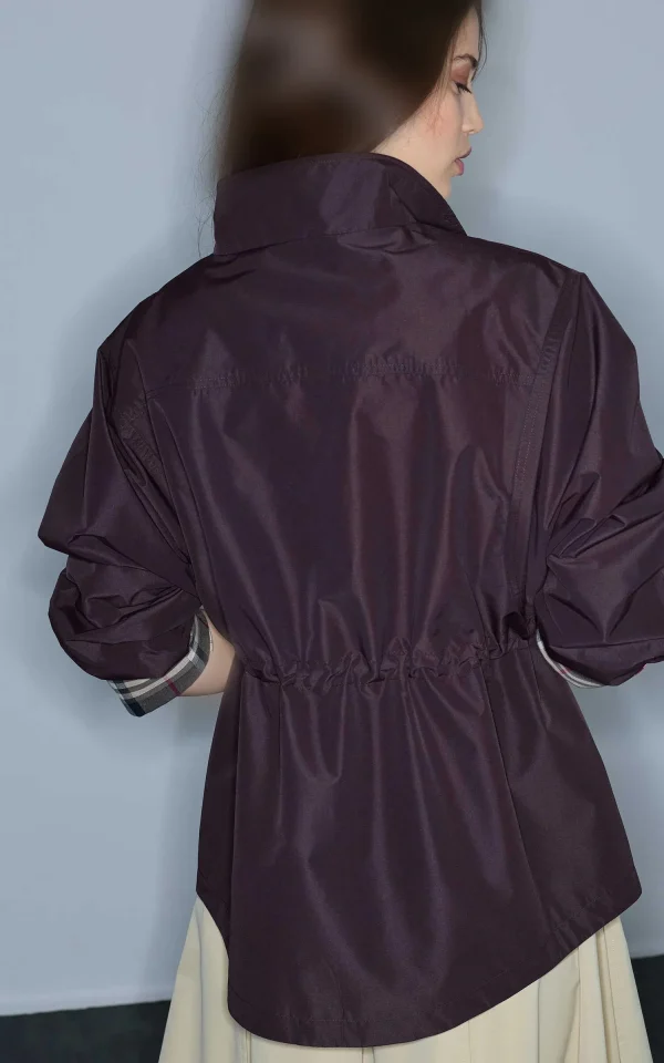 کاپشن زنانه کوتاه یقه ایستاده جیب‌دار IPEKYOL کد IW6260012383 - Image 6