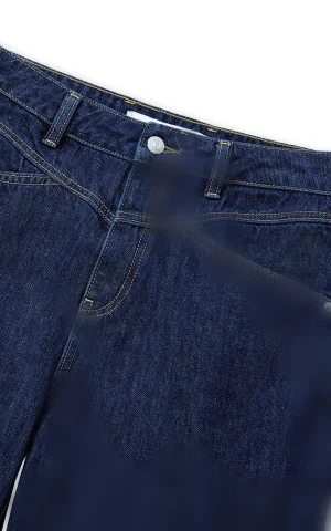شلوار جین زنانه آبی تیره رکابی جیب‌دار IPEKYOL با کد IW6260018050 - تصویر 7