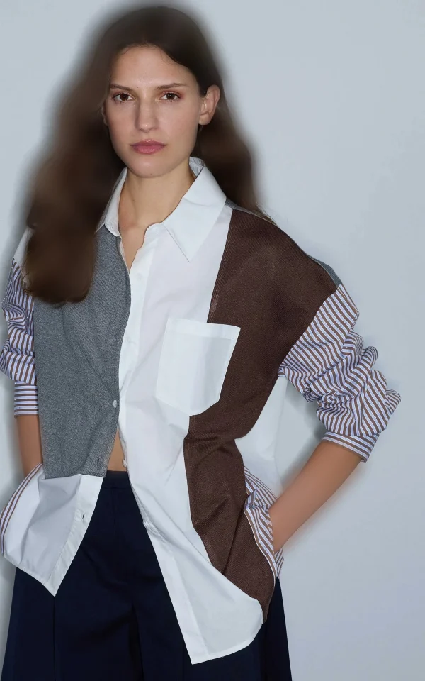 شومیز زنانه IPEKYOL کد IW6260025140 - Image 4