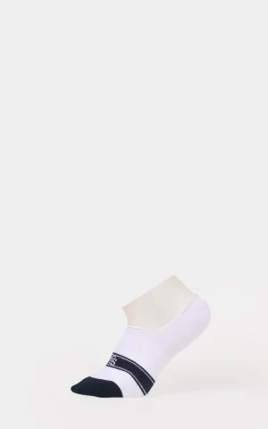 جوراب کالج سفید با جزئیات سرمه‌ای و سرخ شرابی COLIN'S کد CL1082245 - تصویر 3
