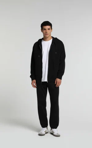 شلوار مردانه مشکی ساده با فرم آزاد COLIN'S کد CL1076436 - تصویر 3