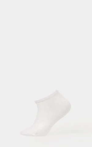 جوراب مچی سه رنگ متالیک سفید و مشکی COLIN'S کد CL1079979 - تصویر 3