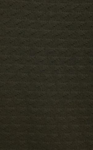 پیراهن مردانه سبز آستین کوتاه با طرح راه‌راه ظریف COLIN'S کد CL1080523 - تصویر 6
