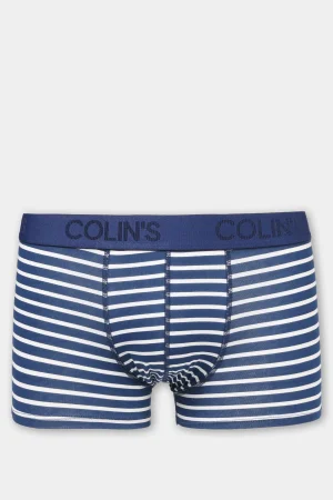 لباس زیر مردانه پادار سرمه‌ای راه‌راه سفید COLIN'S کد CL1081529