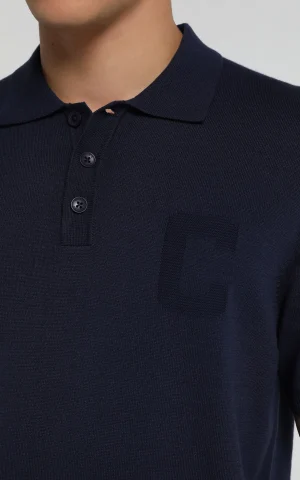 پولوشرت مردانه سرمه‌ای ساده آستین کوتاه COLIN'S کد CL1081649 - تصویر 4