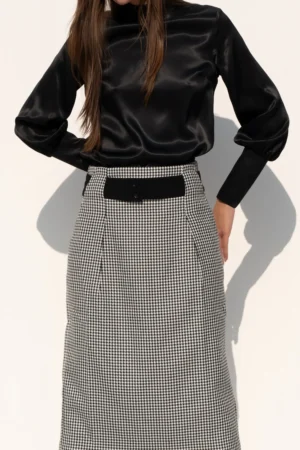 بلوز زنانه مشکی نوادو