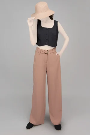 شلوار زنانه راسته بهار-تابستانه کزم رنگ نوادو