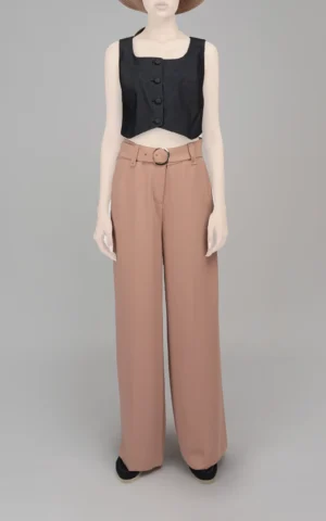 شلوار زنانه راسته بهار-تابستانه کزم رنگ نوادو