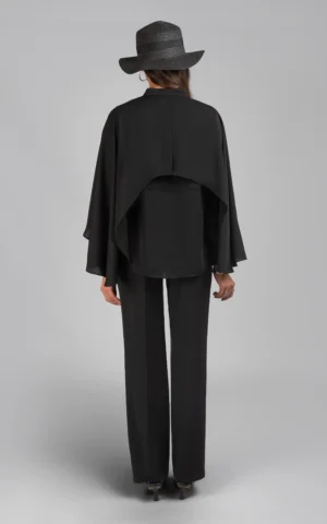 بلوز زنانه مشکی شیک نوادو کد 404112041709 - Image 4