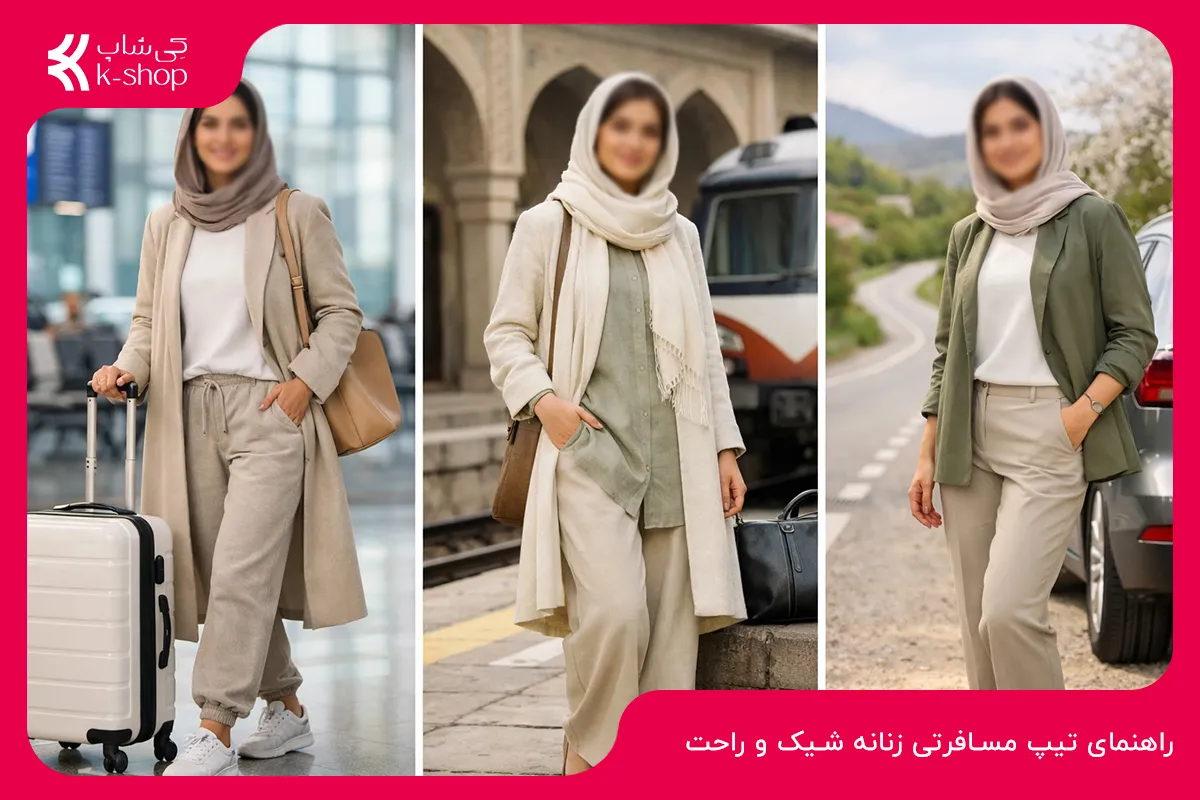 راهنمای تیپ مسافرتی زنانه شیک و راحت برای سفرهای نوروزی