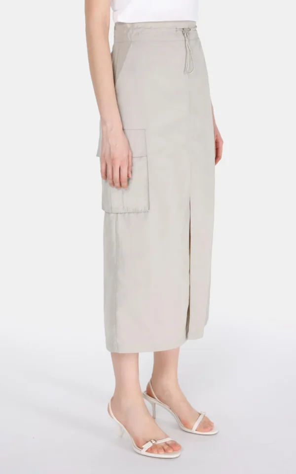 دامن کارگو زنانه کولینز (Colin’s) مدل میدی کمر کشی کد CL1073052 - Image 3