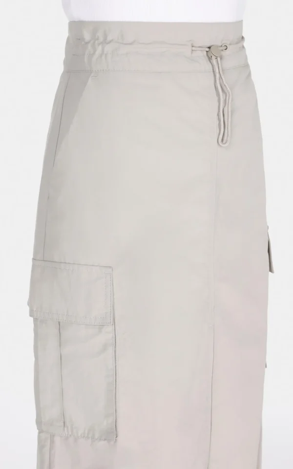 دامن کارگو زنانه کولینز (Colin’s) مدل میدی کمر کشی کد CL1073052 - Image 4