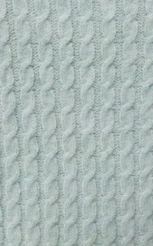 پلیور زنانه سبز یقه‌گرد گرم برند کلینز پاییز-زمستانه