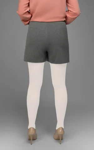 نمای پشت طوسی پاییز-زمستانه رسمی نوادو