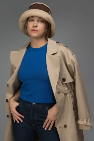 نمای قدی رو به رو کلاه زنانه پاییز-زمستانه نوادو