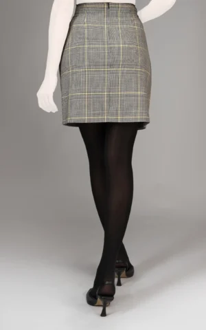 دامن زنانه طرح‌دار رسمی بهار-تابستانه نوادو