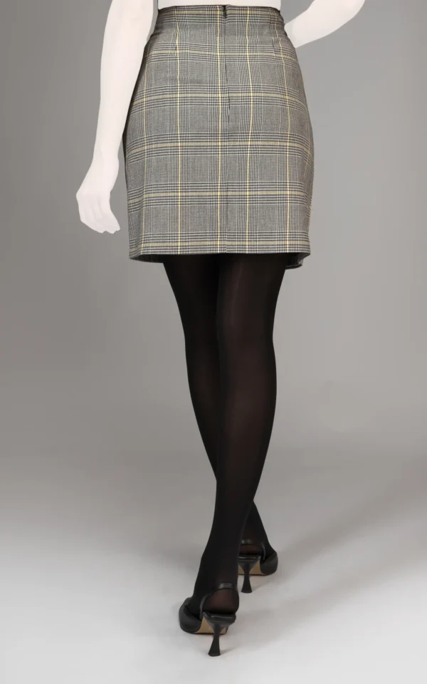 دامن زنانه طرح‌دار رسمی بهار-تابستانه نوادو