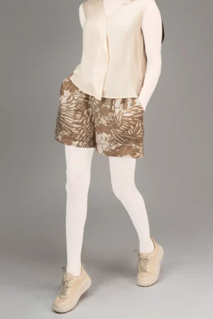 شلوارک زنانه طرح‌دار بهار-تابستانه نوادو