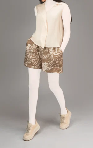 شلوارک زنانه طرح‌دار بهار-تابستانه نوادو