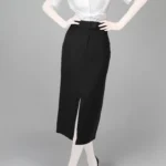 دامن مدادی زنانه نوادو (Nevado) مشکی مدل چاکدار کد 404023031642 دامن مدادی زنانه نوادو (Nevado) مشکی مدل چاکدار کد 404023031642