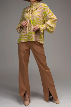 بلوز زنانه آستین بلند نوادو چند رنگ طرحدار