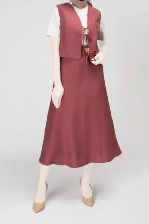 جلیقه زنانه پیازی رنگ بندی بهار-تابستانه رسمی نوادو